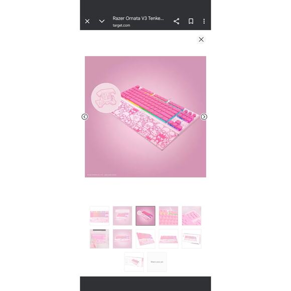 Razer Ornata V3 TKL - Hello‎ Kitty Edition - NEW IN BOX - Picture 9 of 11